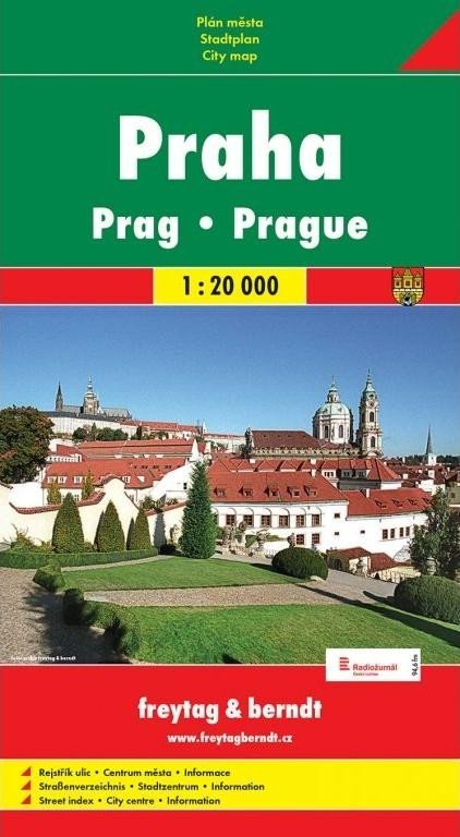 neuveden: PL 221 Praha 1:20 000 měkká / plán města