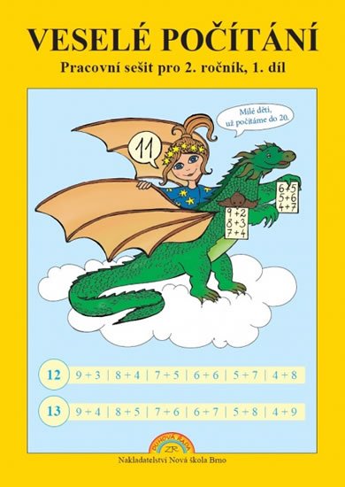 Rosecká Zdena: Veselé počítání - pracovní sešit pro 2. ročník, 1. díl