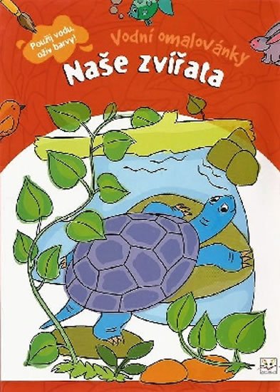 Wierzchowska Barbara: Vodní omalovánky - Naše zvířata Wierzchowska Barbara: Vodní omalovánky - Naše zvířata