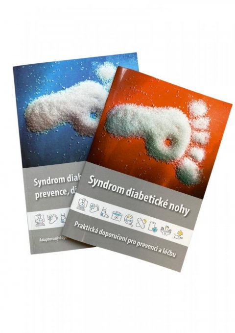 Jirkovská Alexandra: Syndrom diabetické nohy - Prevence, diagnostika a terapie (2 brožury)