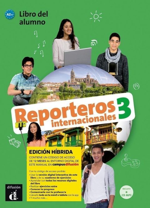 neuveden: Reporteros internacionales 3 (A2+) - Edición híbrida Libro del alumno + Cam