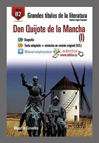 de Cervantes Miguel: Grandes Titulos de la Literatura /B2/ Don Quijote de la Mancha