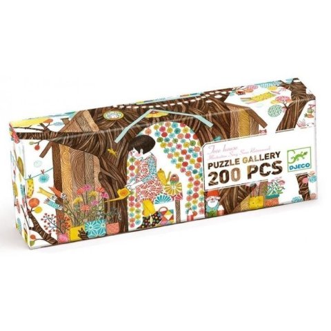 neuveden: Djeco Puzzle obraz Domeček na stromě 200 dílků
