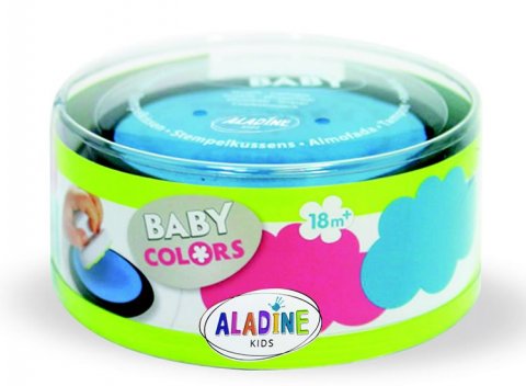 neuveden: Razítkovací polštářky Stampo Baby - tyrkysová a růžová poduška