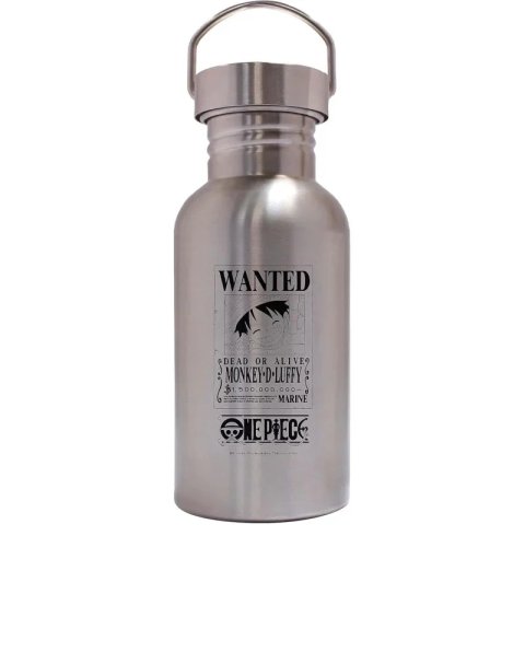 neuveden: One Piece Láhev nerezová 500 ml - Wanted Luffy