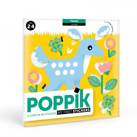 neuveden: Poppik Moje první samolepky - Les
