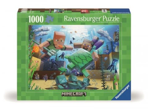 neuveden: Puzzle Minecraft 1000 dílků
