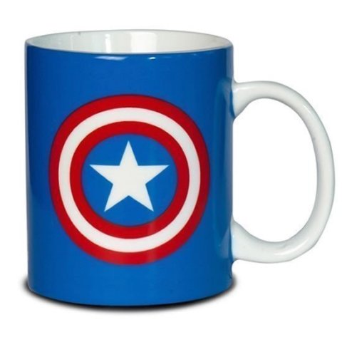 neuveden: Keramický hrnek Marvel - Captain America Shield