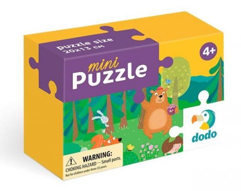 neuveden: Dodo Puzzle mini Teddy a jeho přátelé 35 dílků