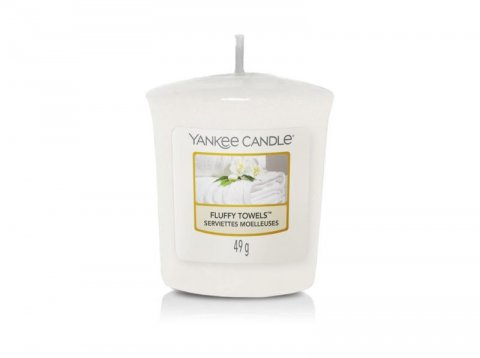 neuveden: YANKEE CANDLE Fluffy Towels svíčka 49g votivní