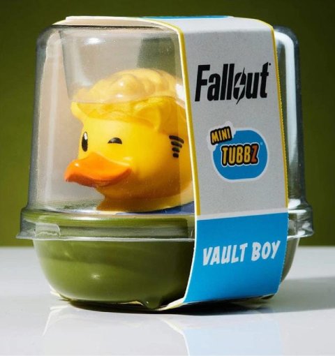 neuveden: Tubbz kachnička mini Fallout - Vault Boy neuveden: Tubbz kachnička mini Fallout - Vault Boy