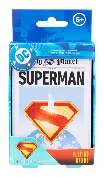 neuveden: Superman Hrací karty (plechový box)