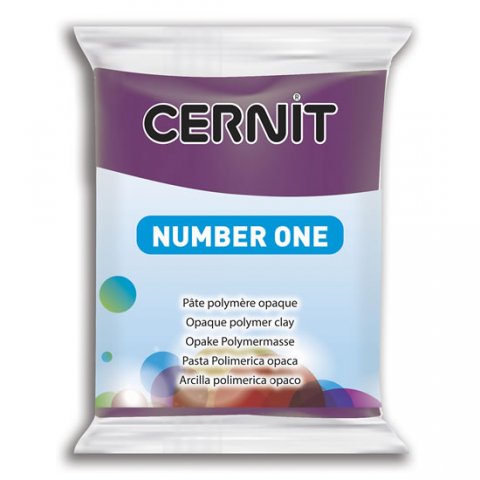 neuveden: CERNIT NUMBER ONE 56g fialová purple neuveden: CERNIT NUMBER ONE 56g fialová purple
