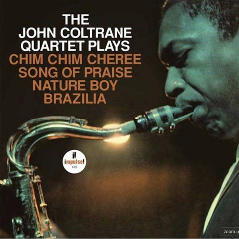 Coltrane John Quartet: The John Coltrane Quartet Plays - LP