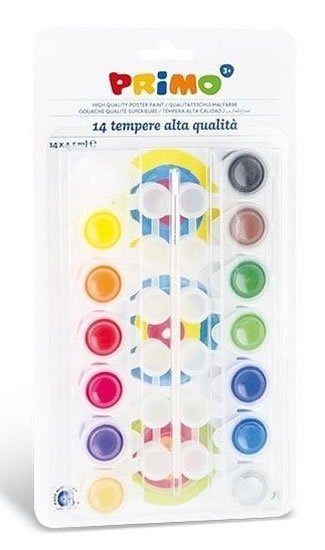 neuveden: PRIMO Temperové barvy 14 x 4,5 ml