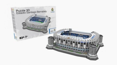 neuveden: Puzzle 3D Nanostad BASIC: Santiago Bernabeu (Real Madrid)