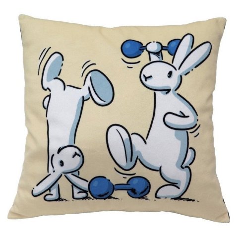 neuveden: Bob a Bobek Polštář 30 x 30 cm - činky