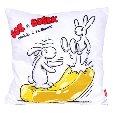 neuveden: Bob a Bobek Polštář 30 x 30 cm - hop