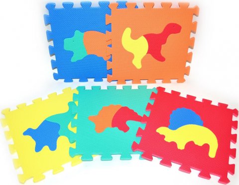 neuveden: Pěnové puzzle - Dinosauři