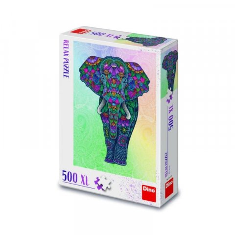 neuveden: Puzzle Slon 500 xl dílků relax