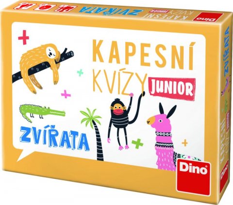 neuveden: DINO Kapesní kvízy Junior - zvířata neuveden: DINO Kapesní kvízy Junior - zvířata