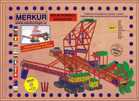 neuveden: Merkur Maxi - Rypadlo, 3449 dílů