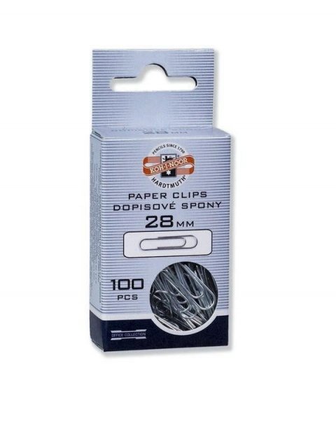 neuveden: Koh-i-noor dopisové spony 28 mm,100ks