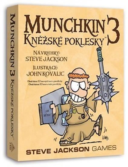 neuveden: Munchkin 3/Kněžské poklesky - Karetní hra - rozšíření neuveden: Munchkin 3/Kněžské poklesky - Karetní hra - rozšíření