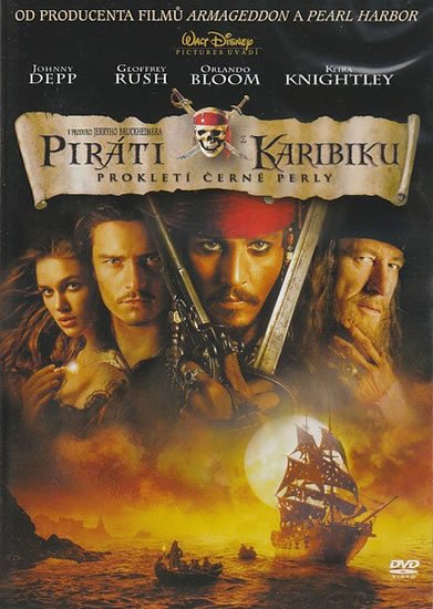 neuveden: Piráti z Karibiku: Prokletí Černé perly DVD neuveden: Piráti z Karibiku: Prokletí Černé perly DVD