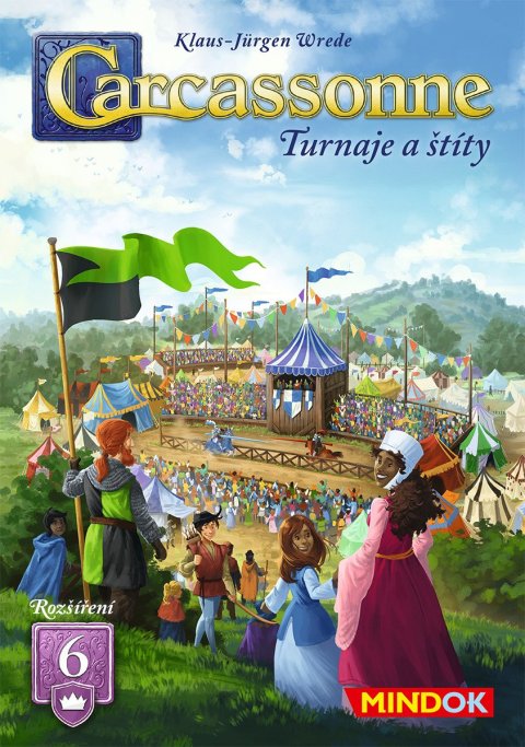 Wrede Klaus-Jürgen: Carcassonne: Turnaje a štíty (Rozšíření 6) Wrede Klaus-Jürgen: Carcassonne: Turnaje a štíty (Rozšíření 6)