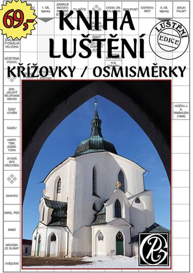 neuveden: Kniha luštění křížovky / osmisměrky