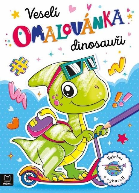 neuveden: Omalovánka Veselí dinosauři