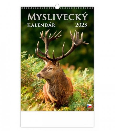 neuveden: Kalendář nástěnný 2025 - Myslivecký kalendář