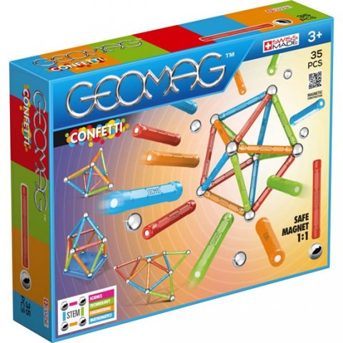 neuveden: Geomag Confetti 35 dílků