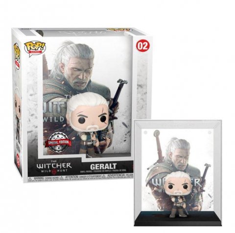 neuveden: Funko POP Game Cover: Witcher 3 - Geralt (limited special edition) - Zaklín