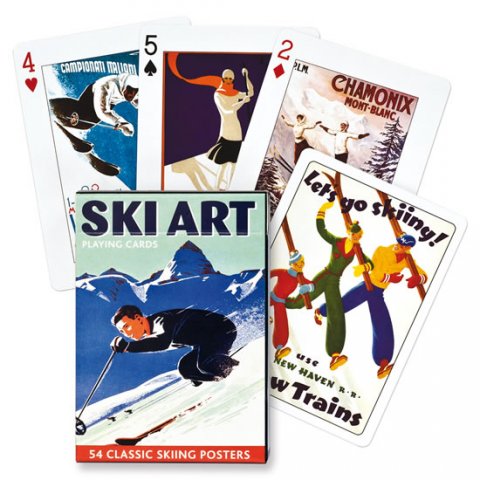 neuveden: Piatnik Poker - Ski Art