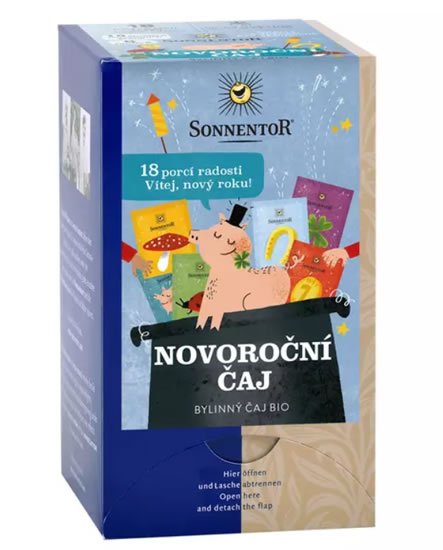 neuveden: Sonnentor - Novoroční čaj bio porcovaný 32,4g