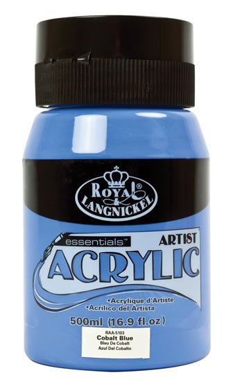 neuveden: Royal & Langnickel Akrylová barva 500ml COLBALT BLUE neuveden: Royal & Langnickel Akrylová barva 500ml COLBALT BLUE