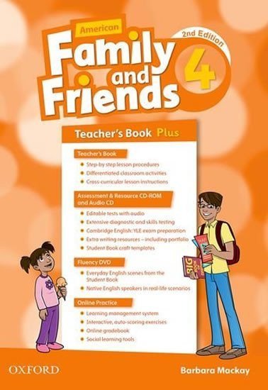MacKay Barbara: Family and Friends American English 4 Teacher´s book Pack (2nd)