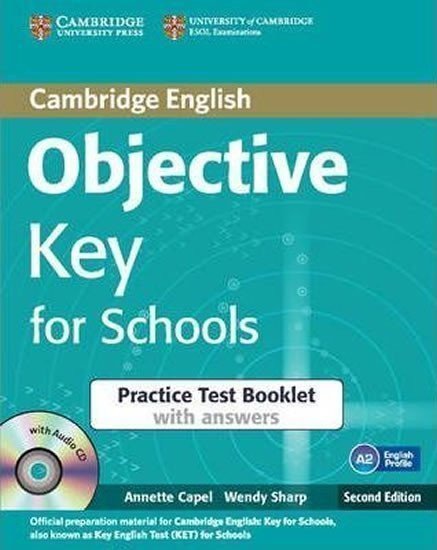 Capel Annette: Objective Key for Schools Practice Test Booklet with Answers with Audio CD