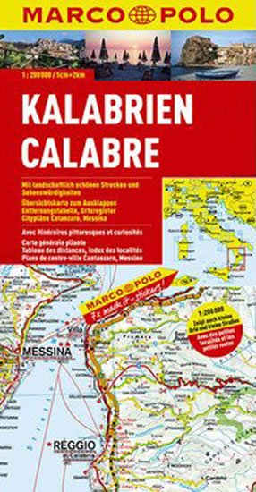 neuveden: Itálie č. 13-Kalabrien/mapa 1:200T MD neuveden: Itálie č. 13-Kalabrien/mapa 1:200T MD