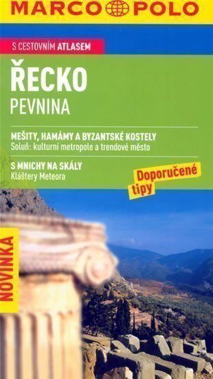 neuveden: Řecko pevnina/cestovní průvodce ČJ MD