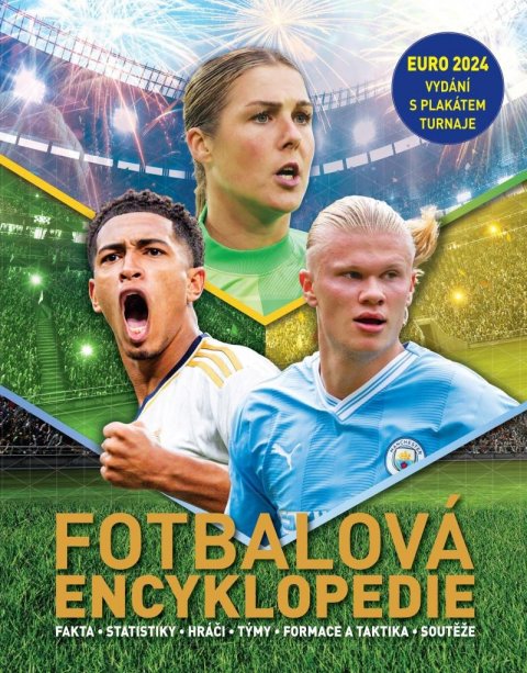 Gifford Clive: Fotbalová encyklopedie EURO 2024 + plakát z turnaje Gifford Clive: Fotbalová encyklopedie EURO 2024 + plakát z turnaje