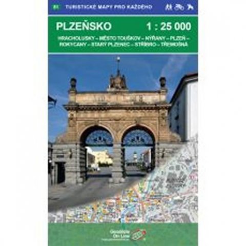 neuveden: Plzeňsko 1:25 000 / 61 Turistické mapy pro každého
