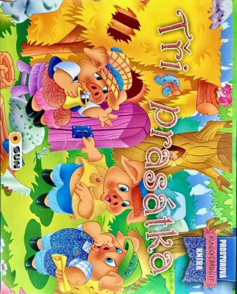 neuveden: Tři prasátka - Prostorová kniha 2.v