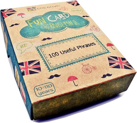 neuveden: Fun card English 100 Useful Phrases