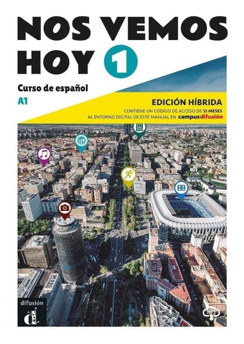 neuveden: !Nos vemos! hoy 1 (A1) - Edición híbrida Libro del alumno + Campus (12 mese