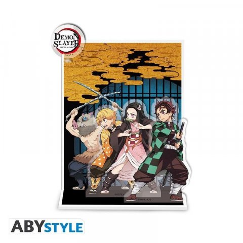 neuveden: Demon Slayer akrylové diorama - Tanjiro, Nezuko, Zenitsu, Inosuke
