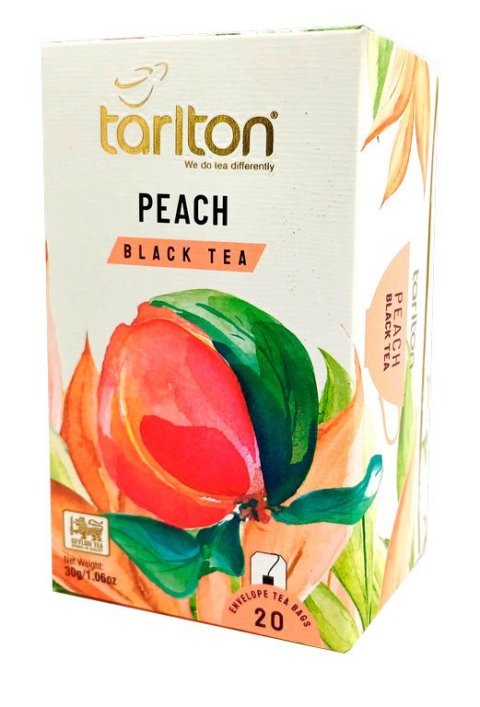 neuveden: TARLTON Black Peach přebal 20x1,5g