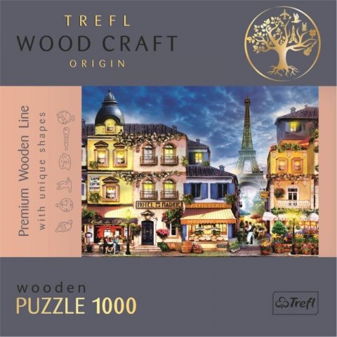 neuveden: Trefl Wood Craft Origin Puzzle Francouzská ulice 1000 dílků neuveden: Trefl Wood Craft Origin Puzzle Francouzská ulice 1000 dílků